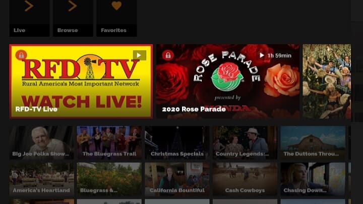 RFD TV Now Subscriptions